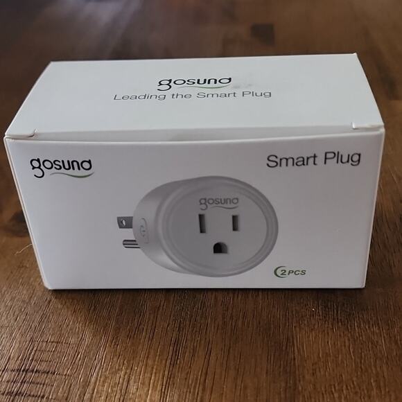 Gosund Wi-Fi Smart Plug, 2 Pack, Works with Alexa and Google Assistant - Picture 1 of 6
